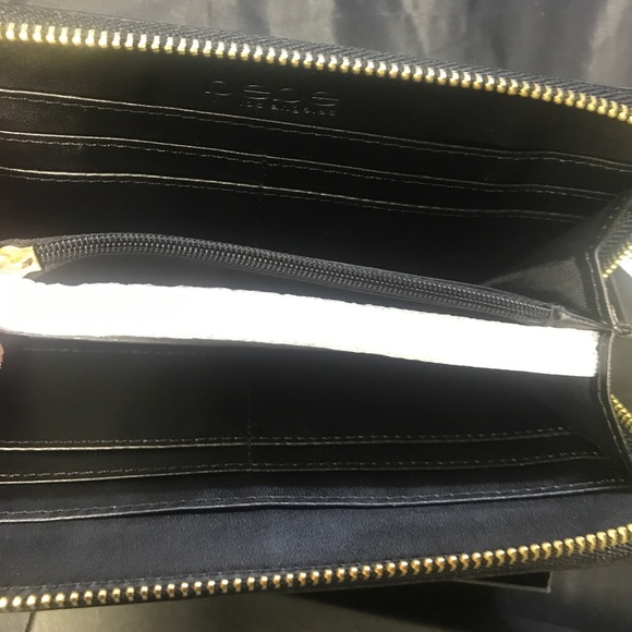 NWT Black Wallet Billfold Studded - Picture 6 of 7